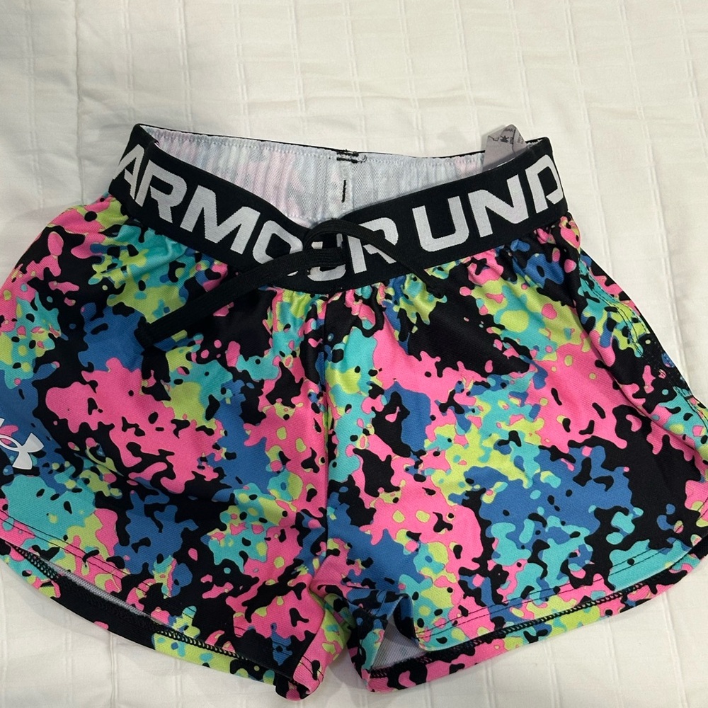 Under Armour Kids' Vibrant Camo Shorts